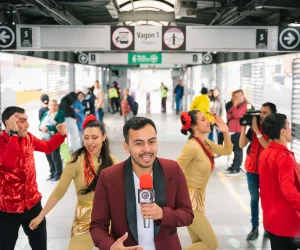Artes escénicas en Transmilenio